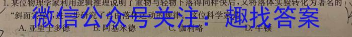 安徽省2023-2024学年度九年级第三次月考（12.12）物理试卷答案