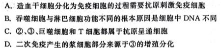 炎德英才大联考 雅礼中学2024届高三月考试卷(四)生物