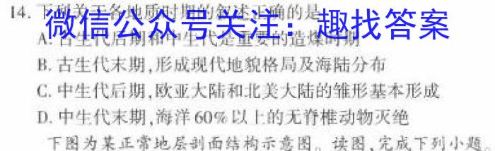 [泉州一检]福建省泉州市2025届高中毕业班质量监测(一)地理试卷答案