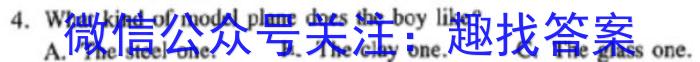 安徽省2023-2024学年度西部地区九年级第三次综合性作业设计英语