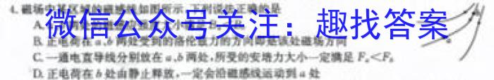 江西省2023-2024学年度九年级上学期第三阶段练习l物理