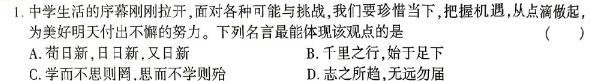 湖北省名师专版·2024年中考全真模拟试题（二）思想政治部分