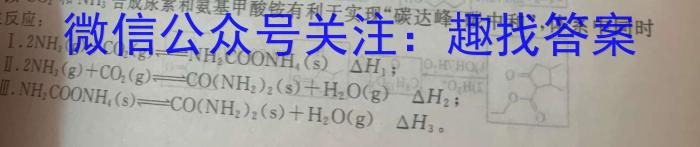 3安徽省合肥市2024届九年级第二次质量调研检测化学试题