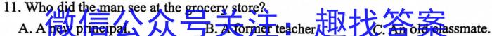 百师联盟 2024届高三仿真模拟考试新教材90/75分钟(四五)英语