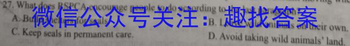 山西省朔州市23-24第一学期三阶段检测九年级试题（卷）英语