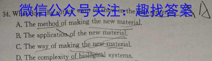 2024年全国高考仿真模拟卷(二)英语