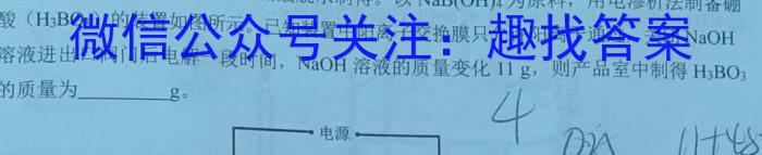 q华大新高考联盟2024届高三11月教学质量测评(全国卷)化学