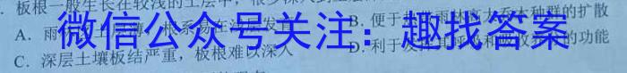 A佳教育·2024年5月高三模拟考试地理试卷答案