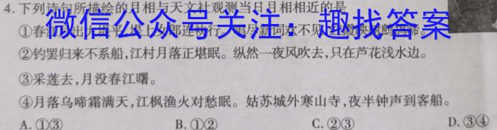 安徽省2024年九年级教学检测考试&政治