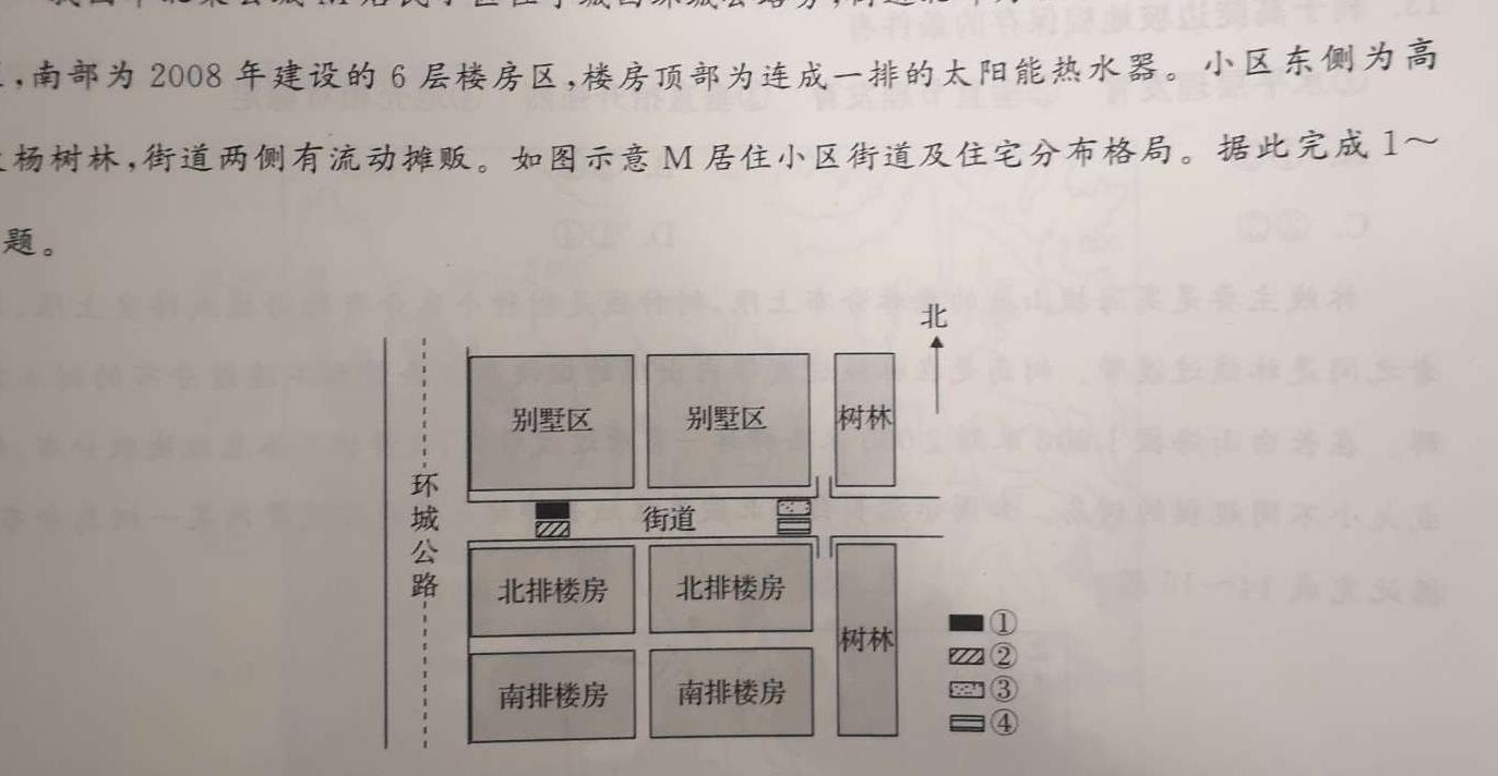 （网络 收集版）2024年新课标全国Ⅱ卷地理试卷l