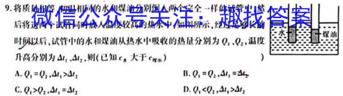 滨城高中联盟2023-2024学年度上学期高三期中Ⅱ考试q物理