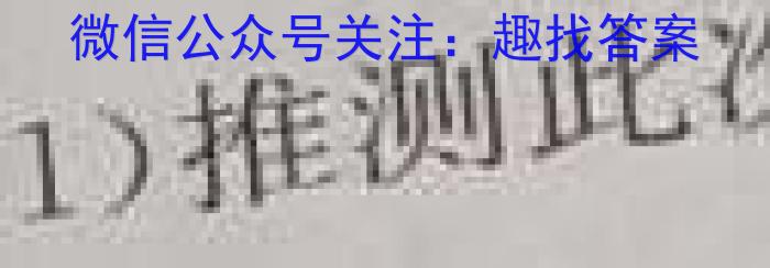 合肥名卷·安徽省2024年中考大联考二2地理试卷答案