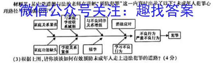 2024届普通高等学校招生全国统一考试·猜题金卷(二)2政治试卷d答案