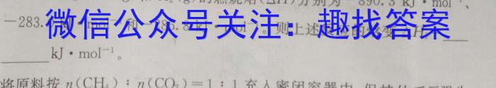 j2024届高考模拟卷(二)2化学试卷答案