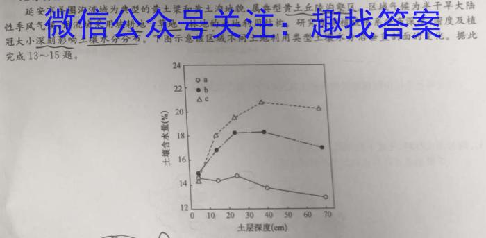 河北省2024年中考模拟示范卷 HEB(六)6政治1