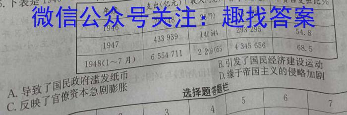 ［甘肃大联考］甘肃省2024届高三年级上学期12月联考历史试卷