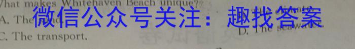 安徽省2024届九年级第三次月考（二）英语