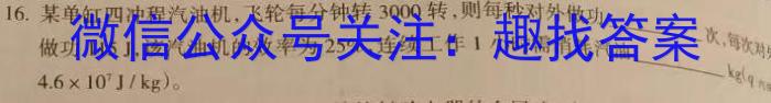 百师联盟2024届高三仿真模拟考试（三）新高考q物理