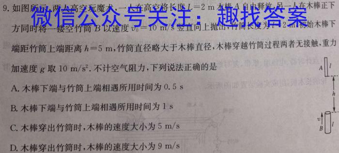 2024届湖北省高三12月联考(24-16C)f物理