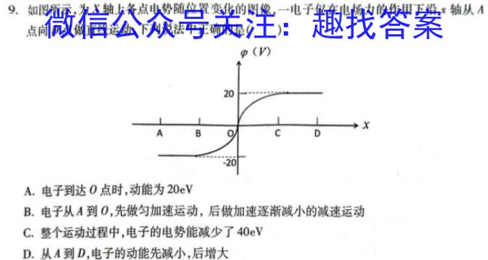 2023-2024学年广东省高二12月联考(24-206B)f物理