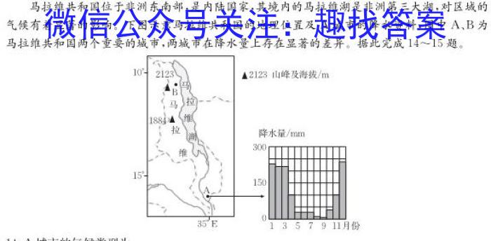 2023~2024学年陕西省八年级综合模拟(二)MNZX E SX&政治