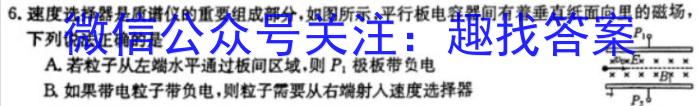 2023~2024学年度高二高中同步月考测试卷 新教材(四)f物理