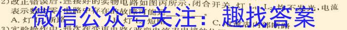 乌江新高考协作体2023-2024学年(上)高二期中学业质量联合调研抽测l物理