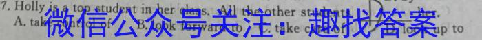 安徽省滁州市天长市2023-2024学年度（上）九年级第二次质量检测英语