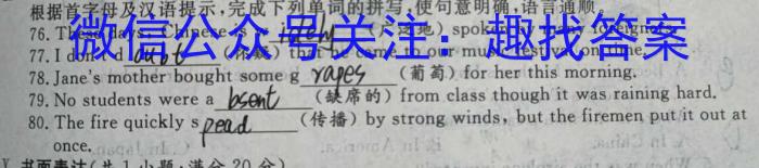天一文化海南省2023-2024学年高三学业水平诊断(四)英语试题答案
