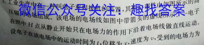 百校名师 2024普通高中高考模拟信息卷(四)物理`