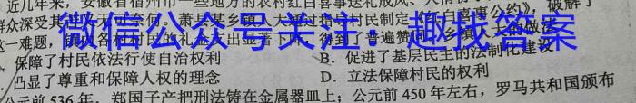 高考快递 2024年普通高等学校招生全国统一考试信息卷(二)2新高考版&政治