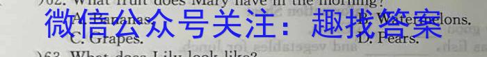 青桐鸣 2024届普通高等学校招生全国统一考试 青桐鸣大联考(高三)(12月)英语