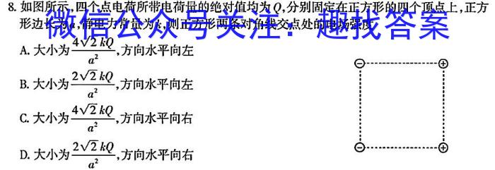 江西省2024届九年级11月考试（二）［11.28］q物理