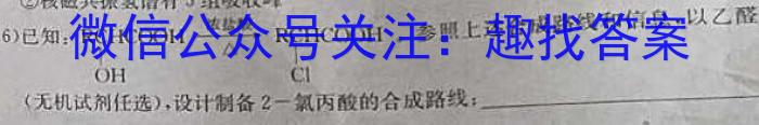 j山东省2023-2024学年度高二年级上学期12月联考化学试卷答案