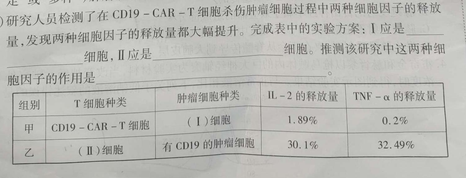 高才博学 河北省2023-2024学年度七年级第一学期素质调研三生物学部分