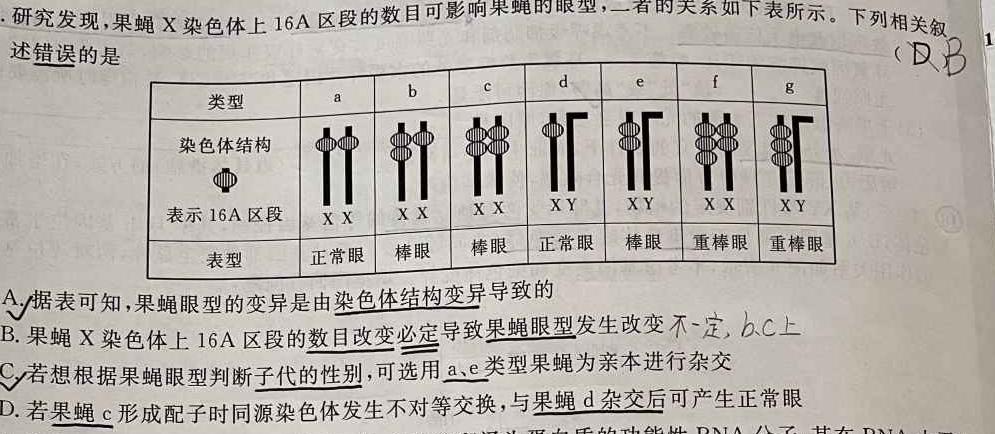 陕西省2023-2024学年度八年级12月第三次月考（三）生物学部分