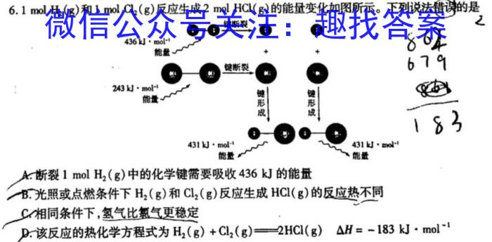 3江西省2026届七年级《学业测评》分段训练（三）化学试题