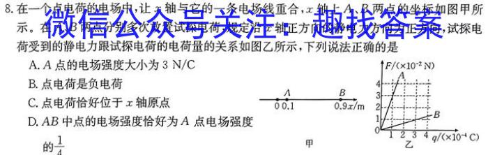 2024年全国高考仿真模拟卷(二)物理`