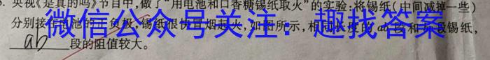 ［河南大联考］河南省2024届高三年级上学期12月联考l物理