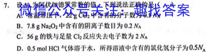 q2023-2024学年重庆市高二考试12月联考(24-190B)化学