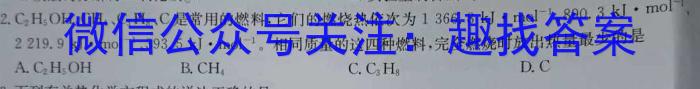 j江西省2024届七年级第三次阶段适应性评估 R-PGZX A-JX化学试卷答案