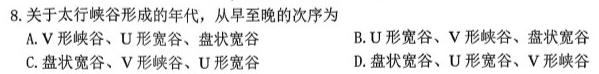 2023年12月湖南省高三年级名校联合考试地理试卷l