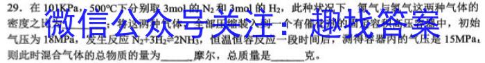 j2024届北京专家卷·(四)4化学试卷答案