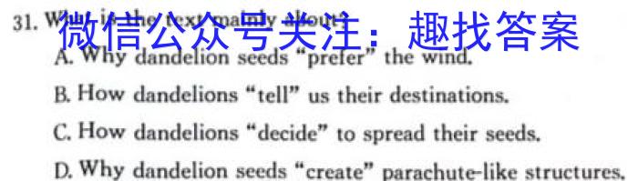 高考快递 2024年普通高等学校招生全国统一考试·信息卷(七)7新高考版英语