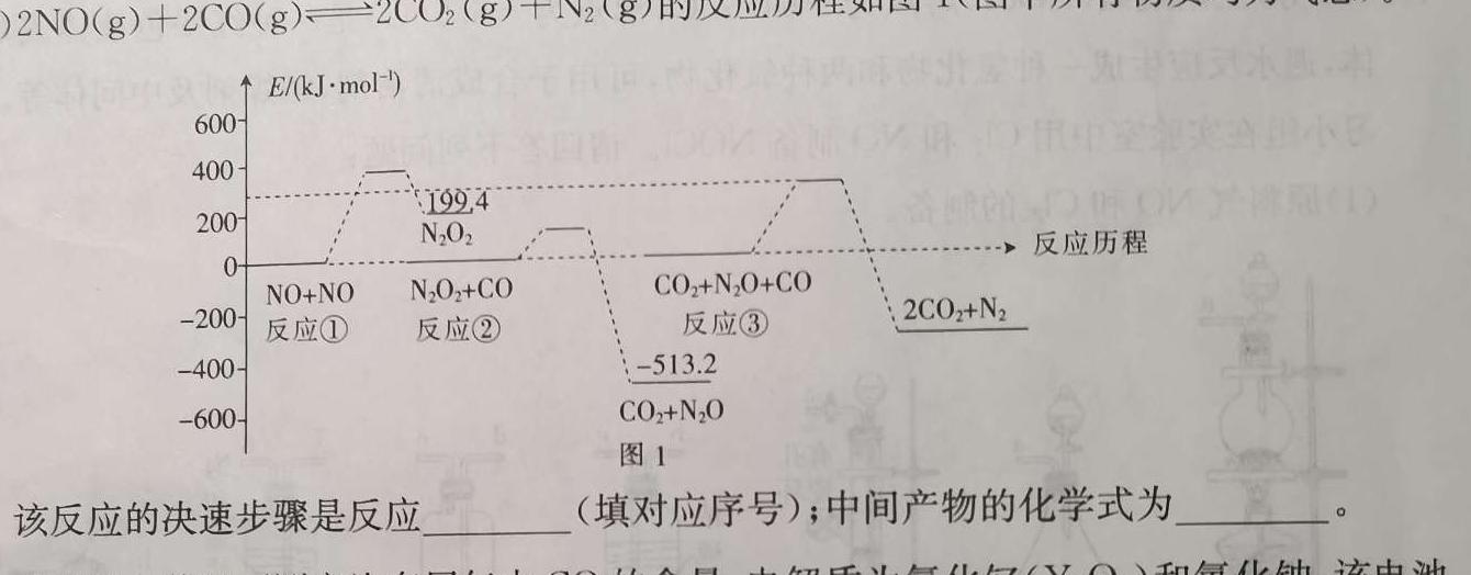 1［益卷］陕西省2023-2024学年度九年级第一学期课后综合作业（二）化学试卷答案