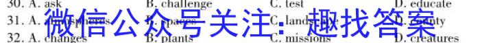 九师联盟 2024届高三12月质量检测X英语