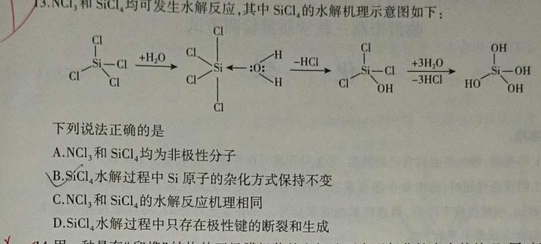 【热荐】江西省2024届八年级第二次阶段适应性评估 R-PGZX A-JX化学