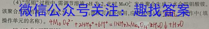 q高考必刷卷 2024年全国高考名校名师联席名制(新高考)信息卷(二)化学