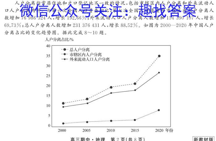 河南省开封市高二2023-2024学年第二学期期末调研考试&政治