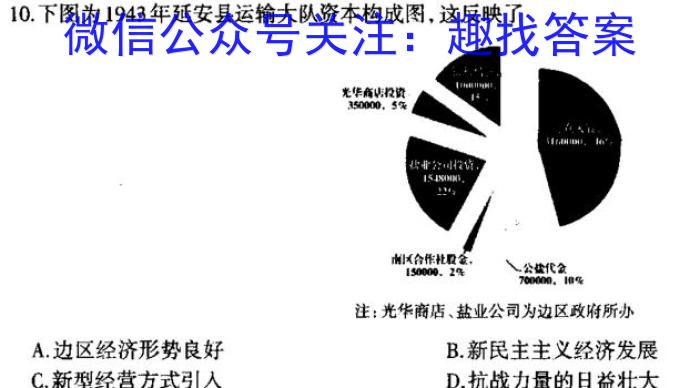 衡水金卷先享题分科综合卷2024答案全国乙卷历史